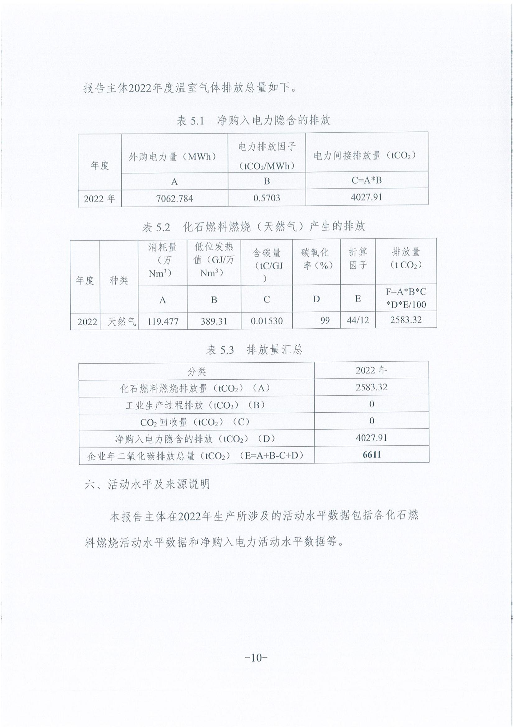 《企業(yè)溫室氣體排放報(bào)告》公示