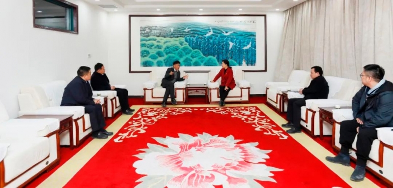 發(fā)揮產(chǎn)業(yè)優(yōu)勢(shì) 助力鄉(xiāng)村振興 | 民權(quán)縣委副書記、縣長(zhǎng)王靜嫻會(huì)見(jiàn)關(guān)曉彥董事長(zhǎng)一行